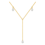 Collana Luna e Stella Oro