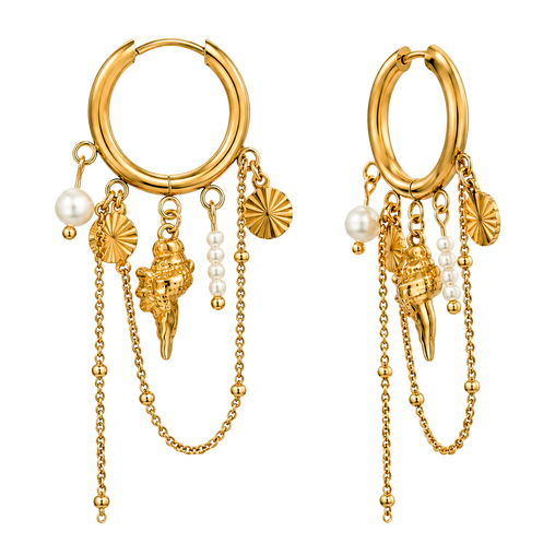 Aros Marielle Charms Oro