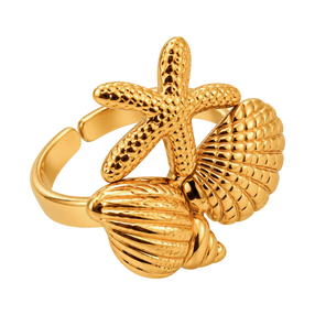 Anillo Sea Treasures Oro