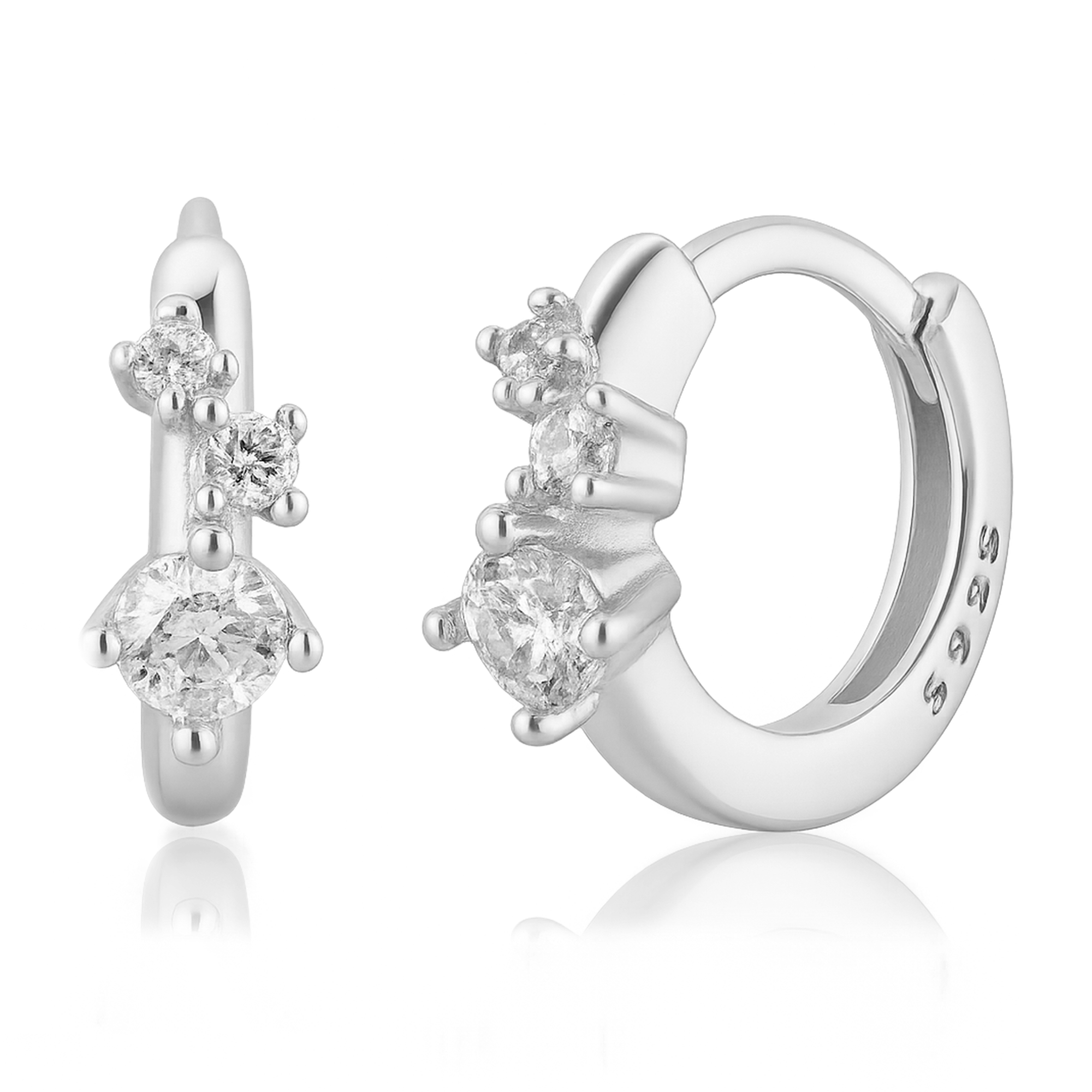 Aros Mini Alia Plata
