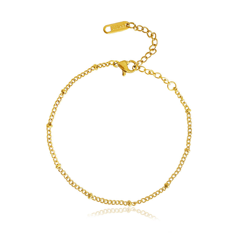 Bracciale mini palline in oro