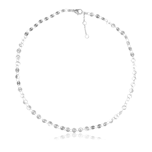 Choker Mini Monedas Plata