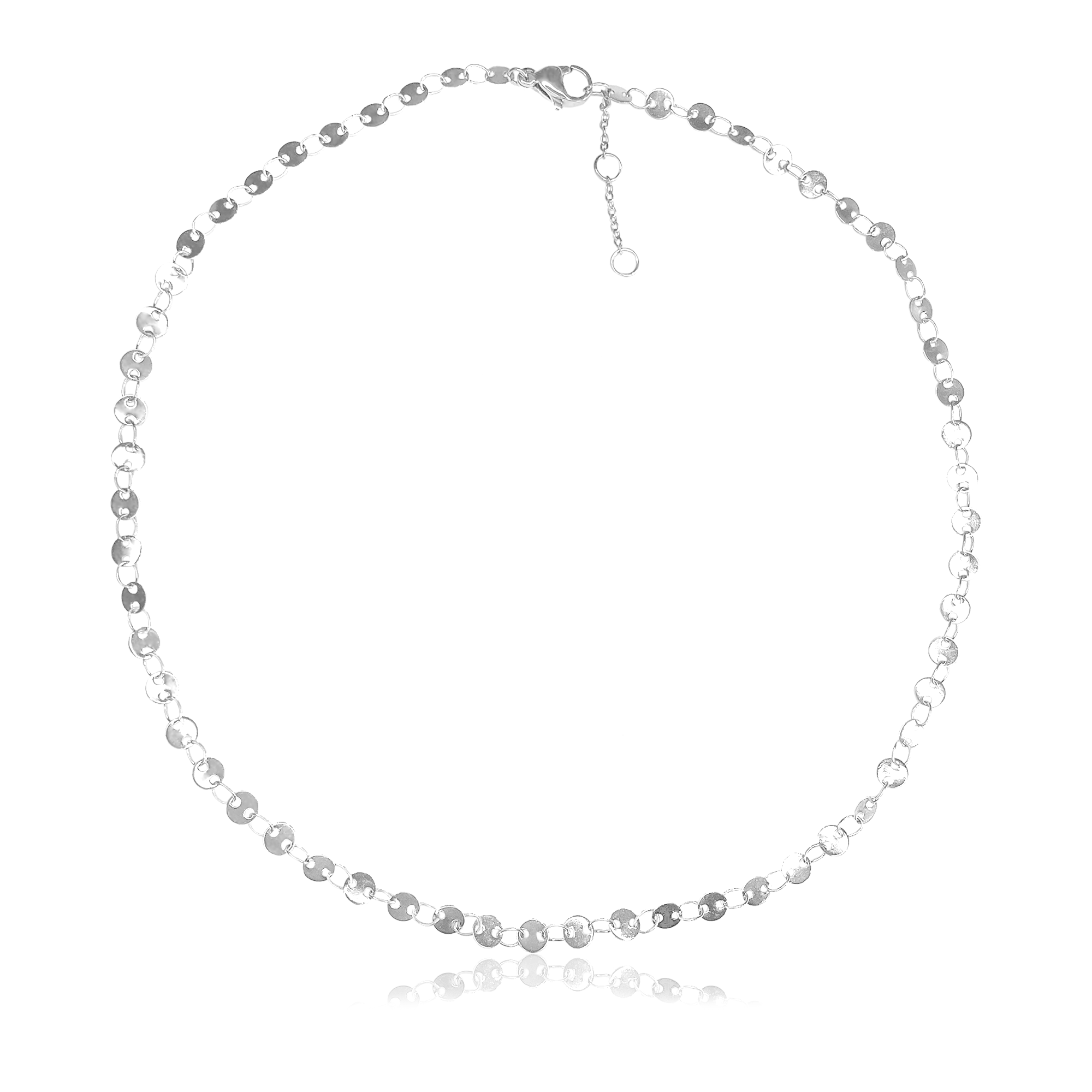 Choker Mini Monedas Plata