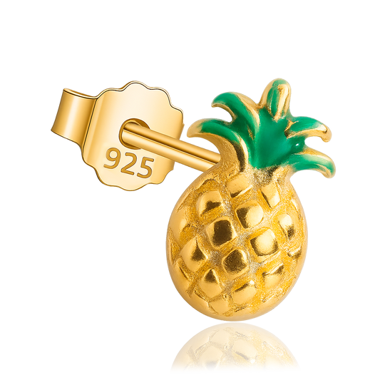 Pendiente Mini Piña Oro