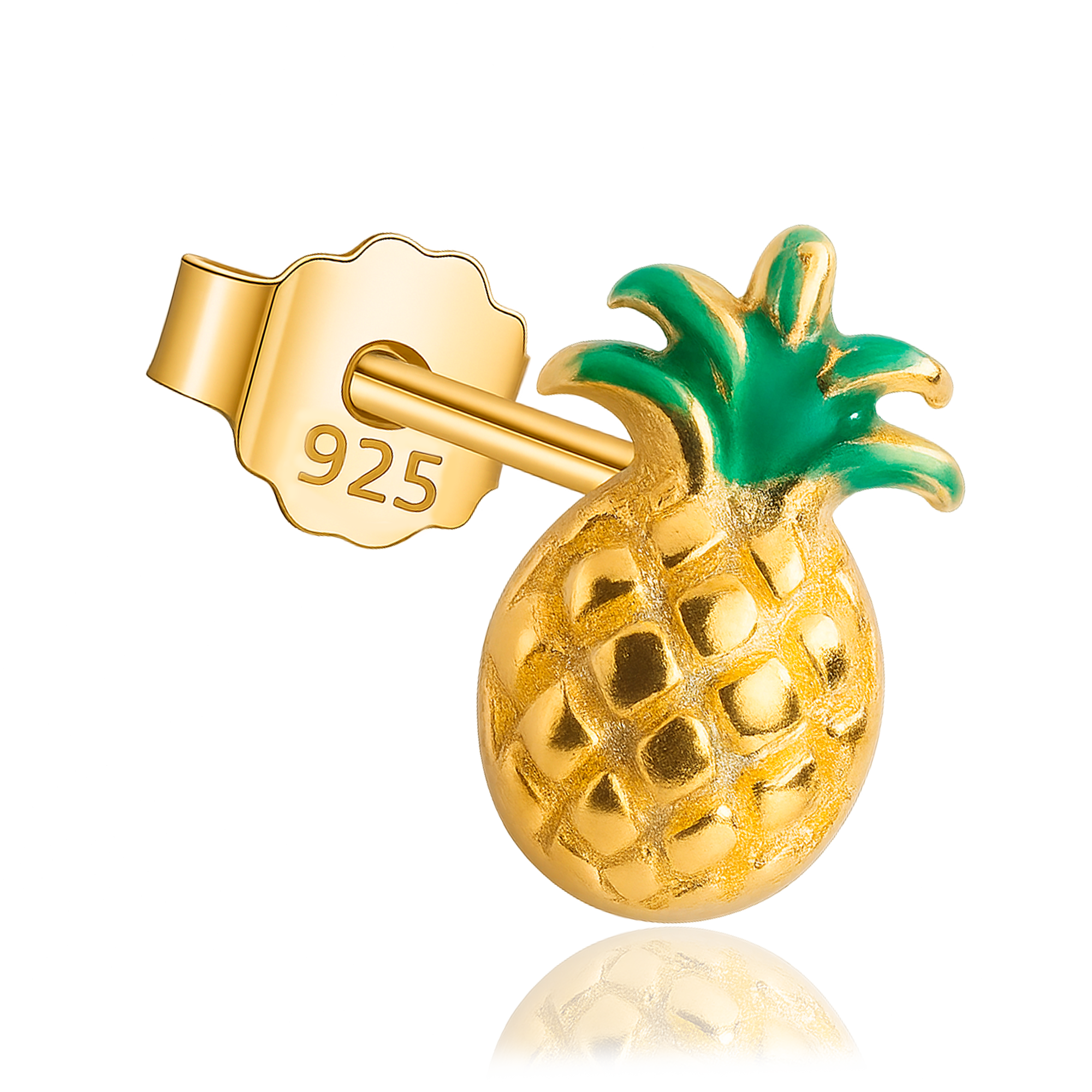 Pendiente Mini Piña Oro