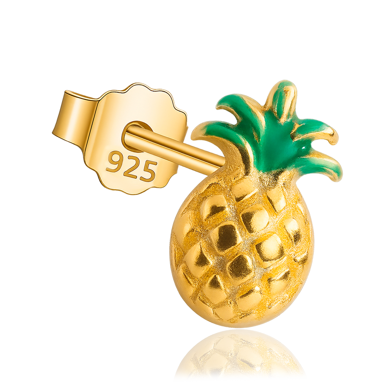 Pendiente Mini Piña Oro