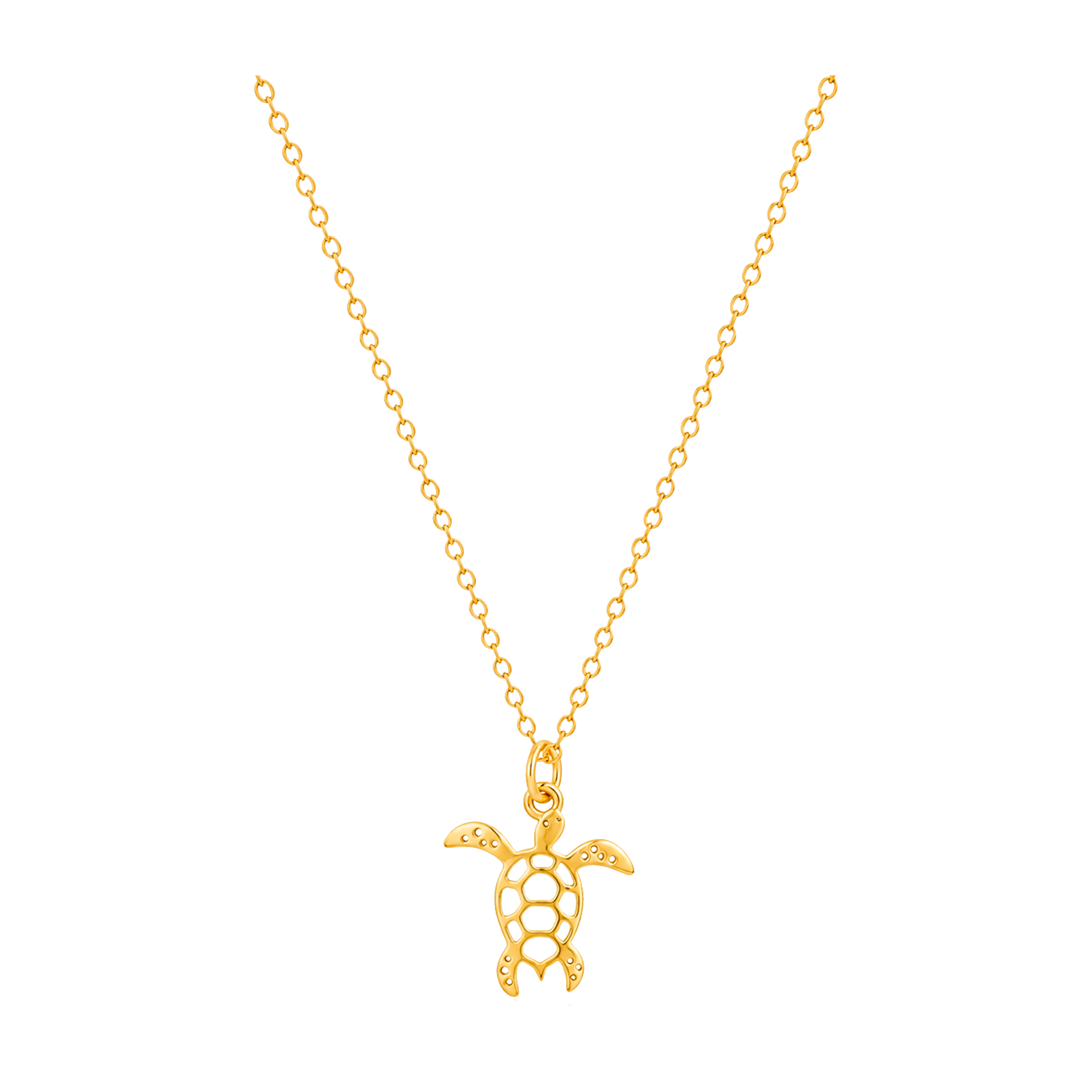 Gold Sun Necklace