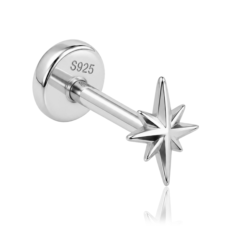 Pendiente North Star Plata