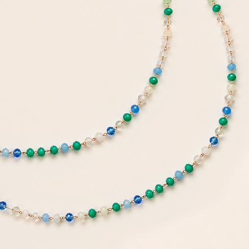 Choker Beads Ocean Oro