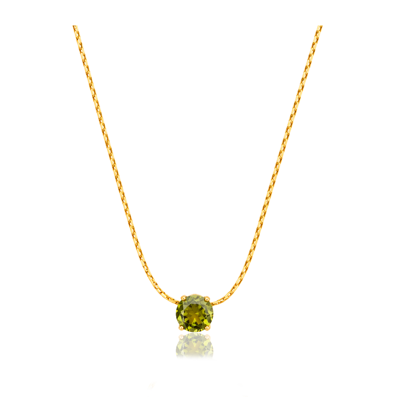 Collar Pure Oliva Oro