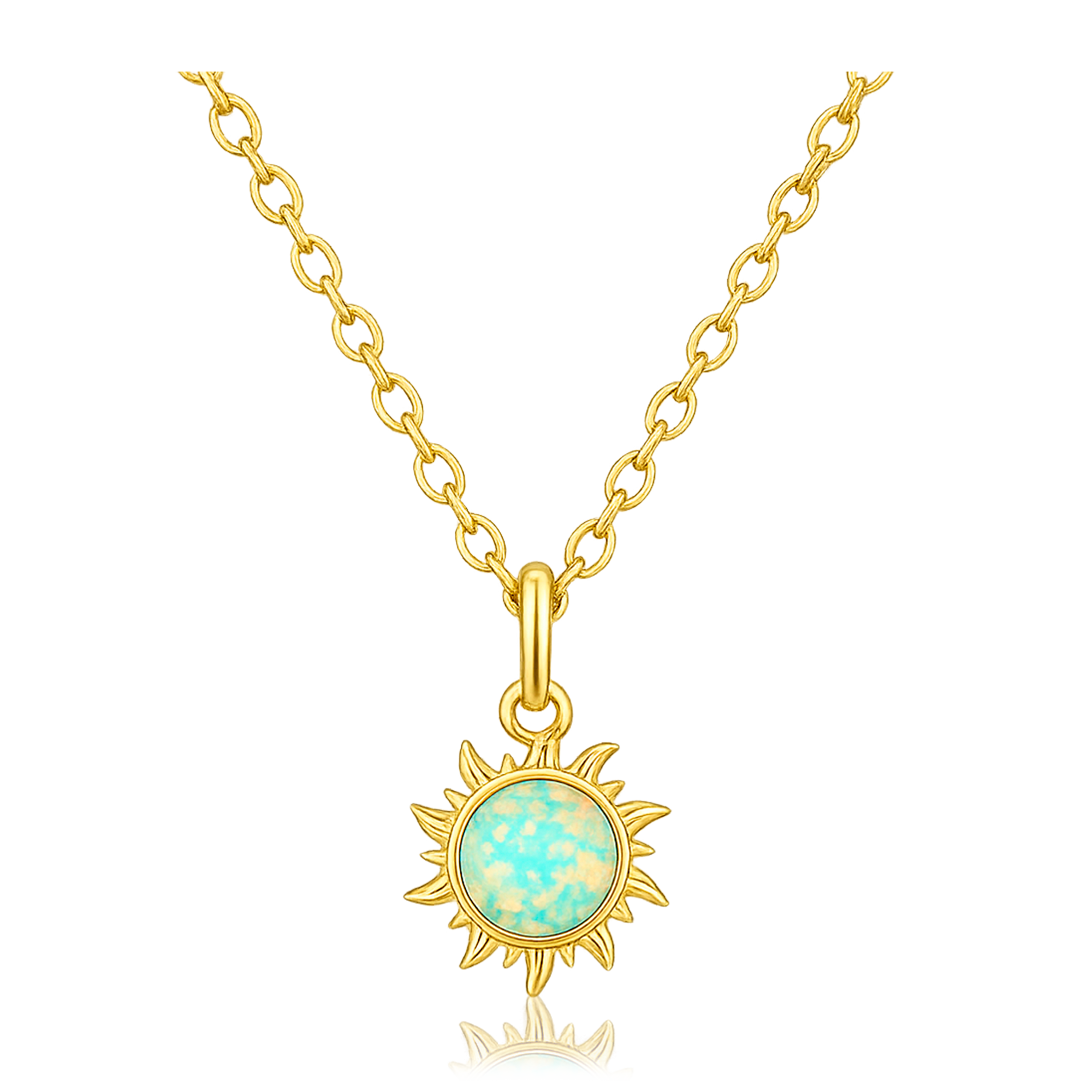 Collar Opal Sun Oro