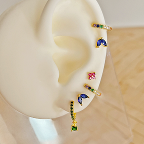 Aros Mini Rainbow Oro - 7mm