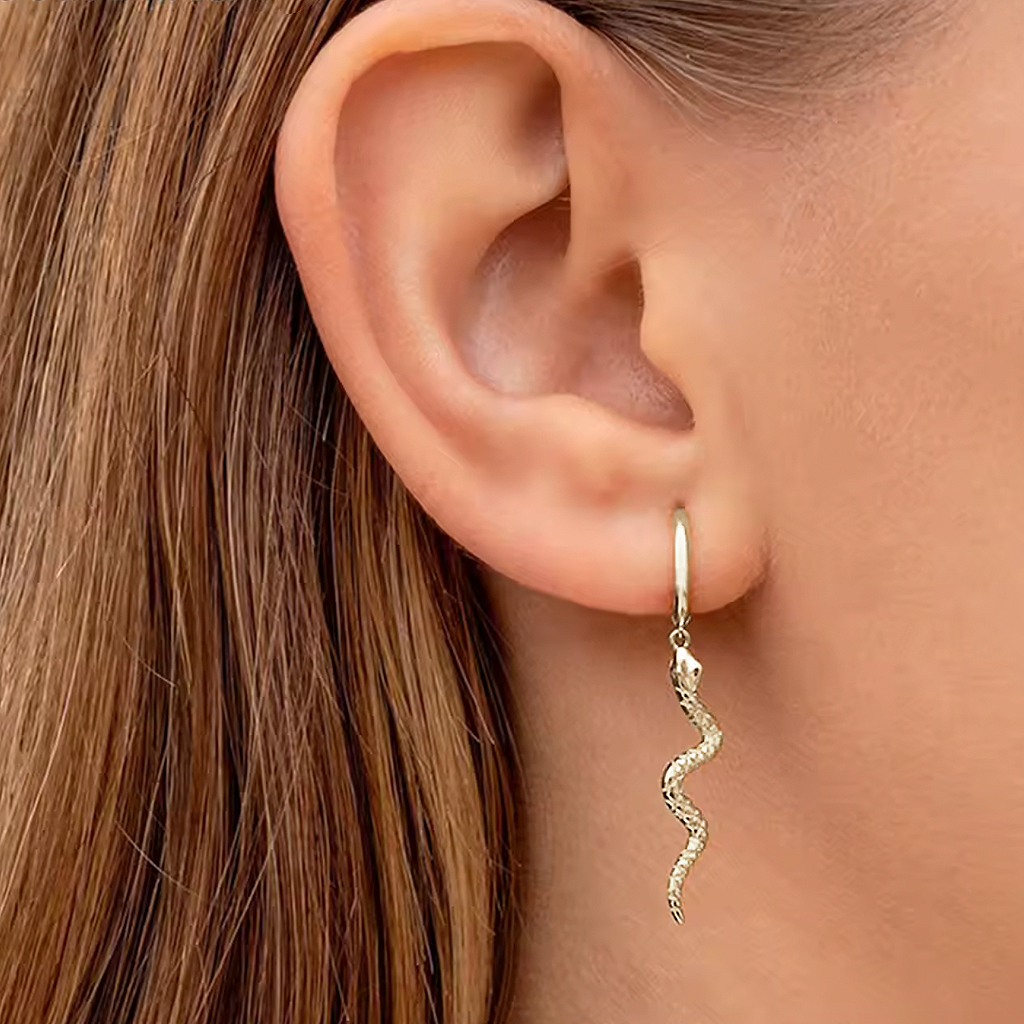 Aros Snaky Plata
