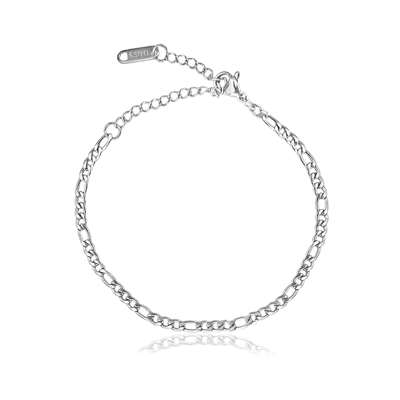 Pulsera Liens Plata - 3mm