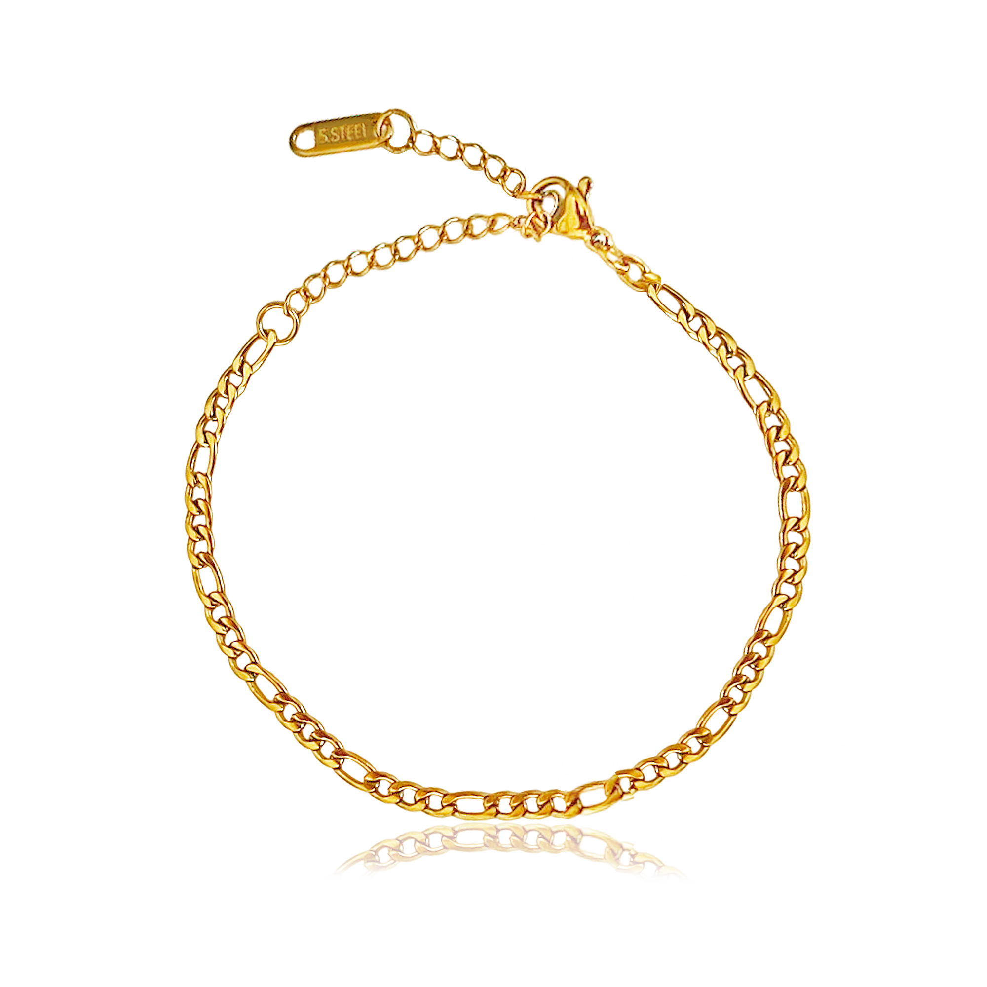 Pulsera Liens Oro - 3mm