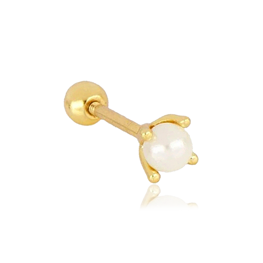 Pendiente Perlita Oro