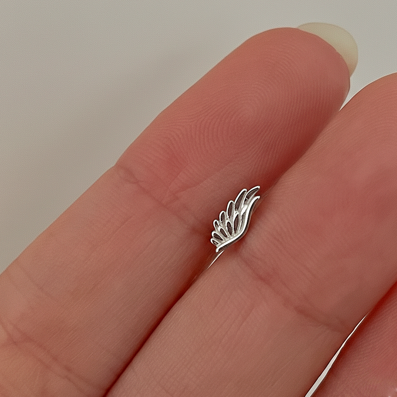 Pendiente Hermes Plata