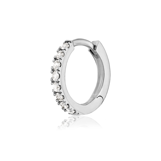 Aro Blanco Plata - 9mm