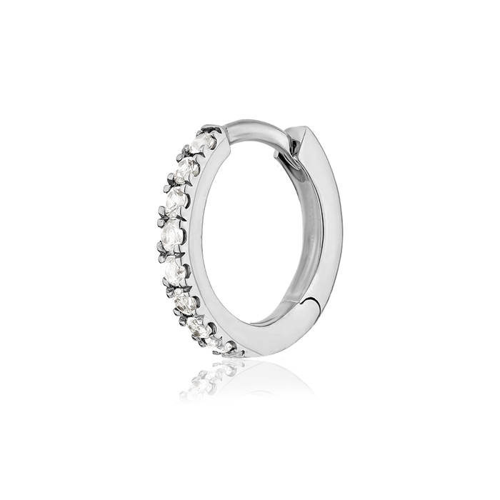 Aro Blanco Plata - 9mm