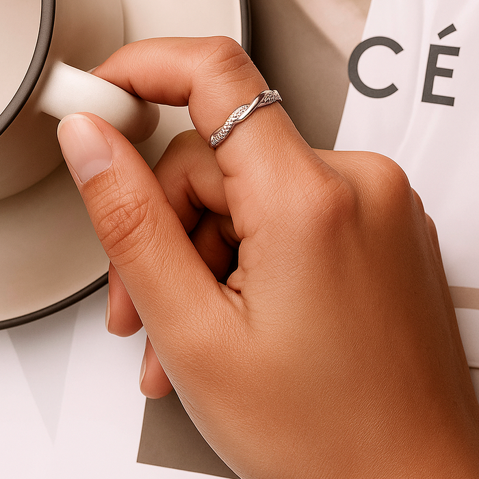 Anillo Zari Plata