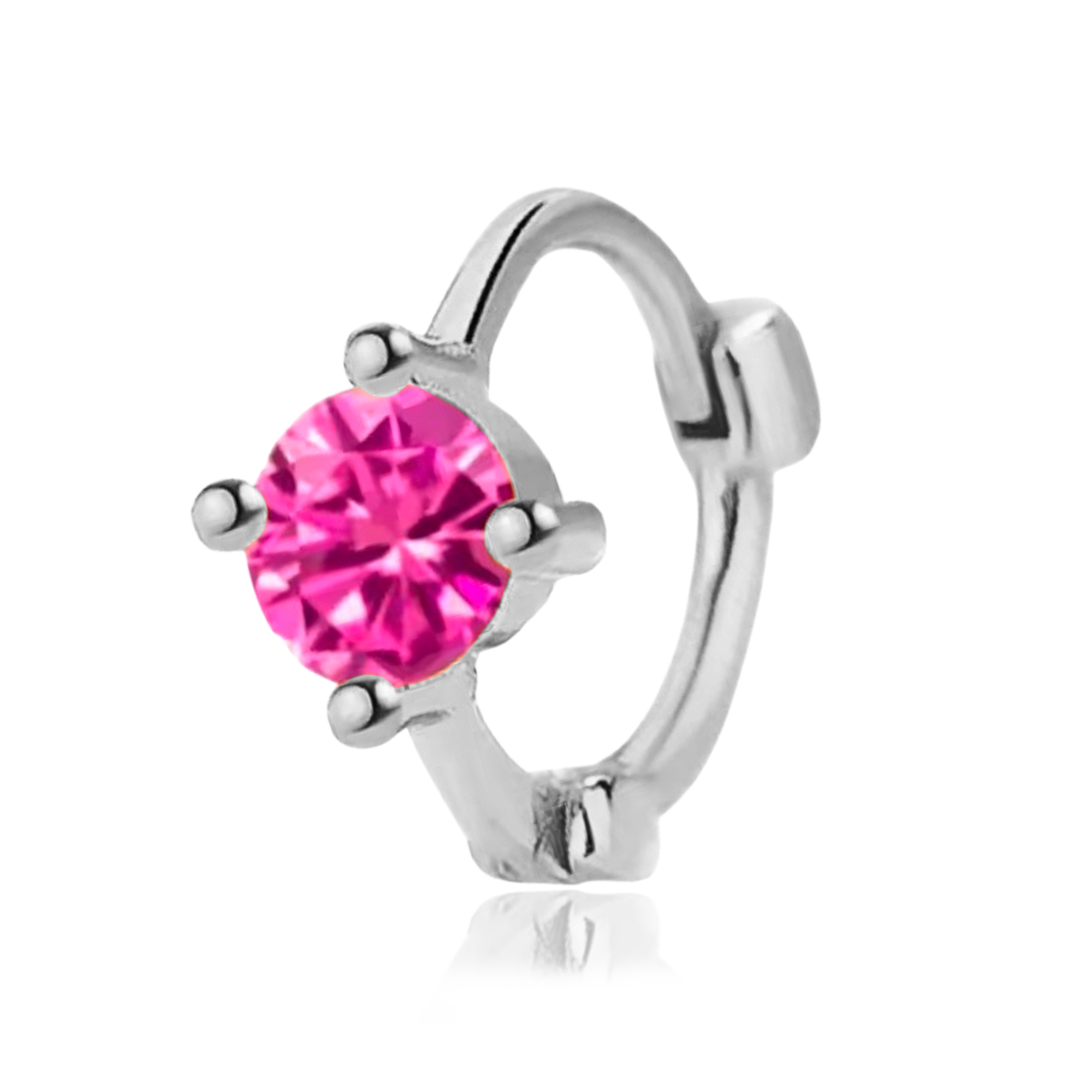 Aro Mini Sirka Rosa Plata
