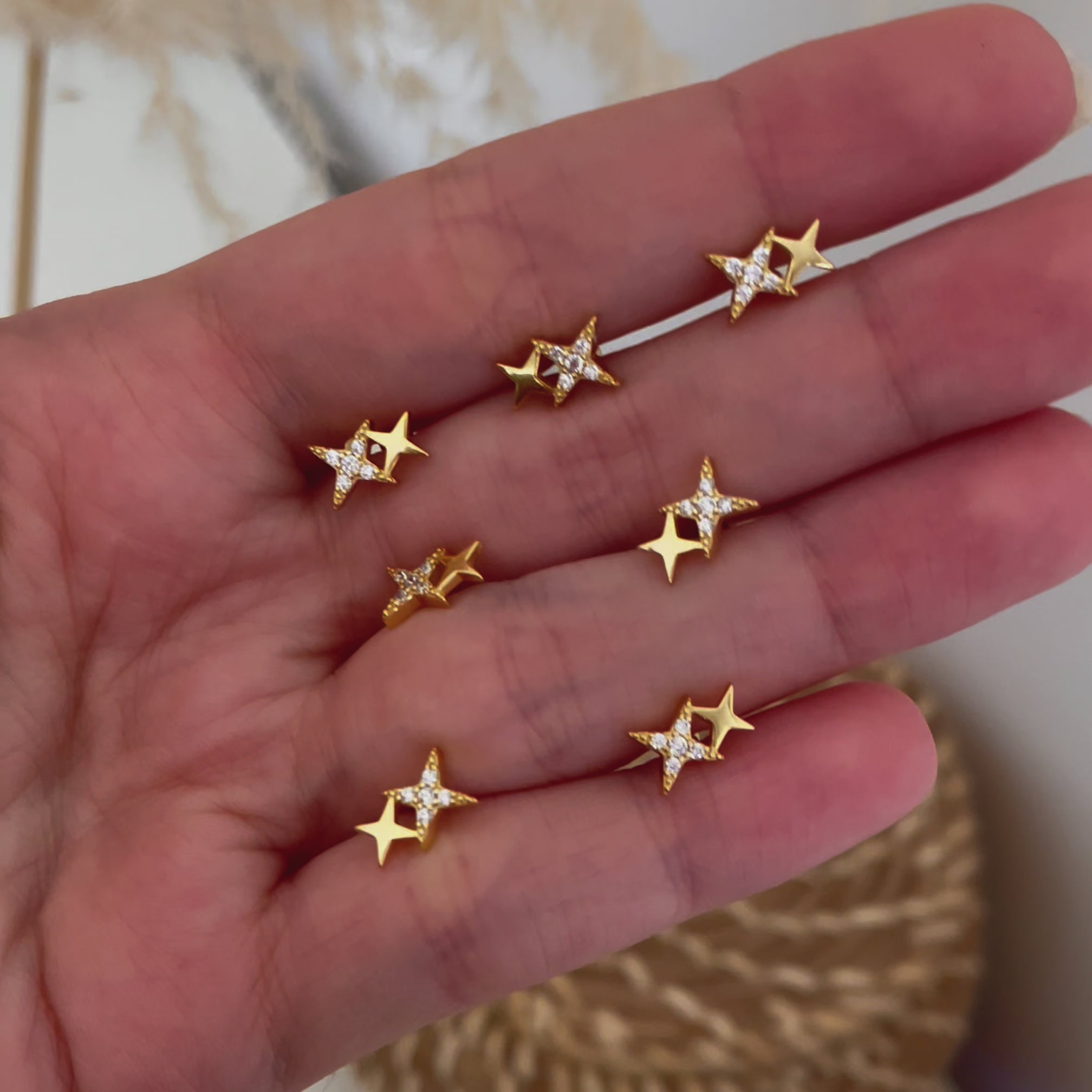 Pendiente Orión Oro