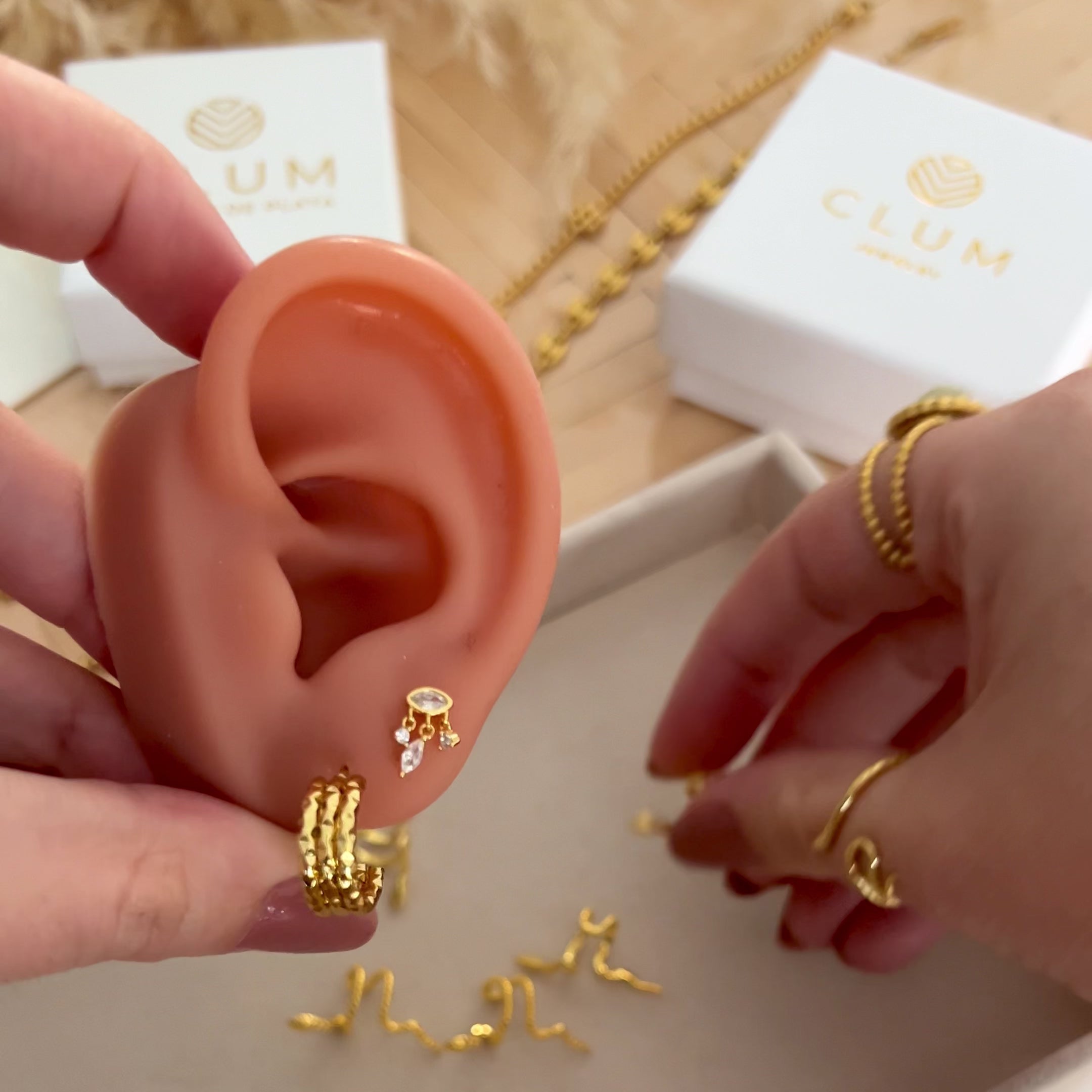 Ear Cuff Serpy Oro