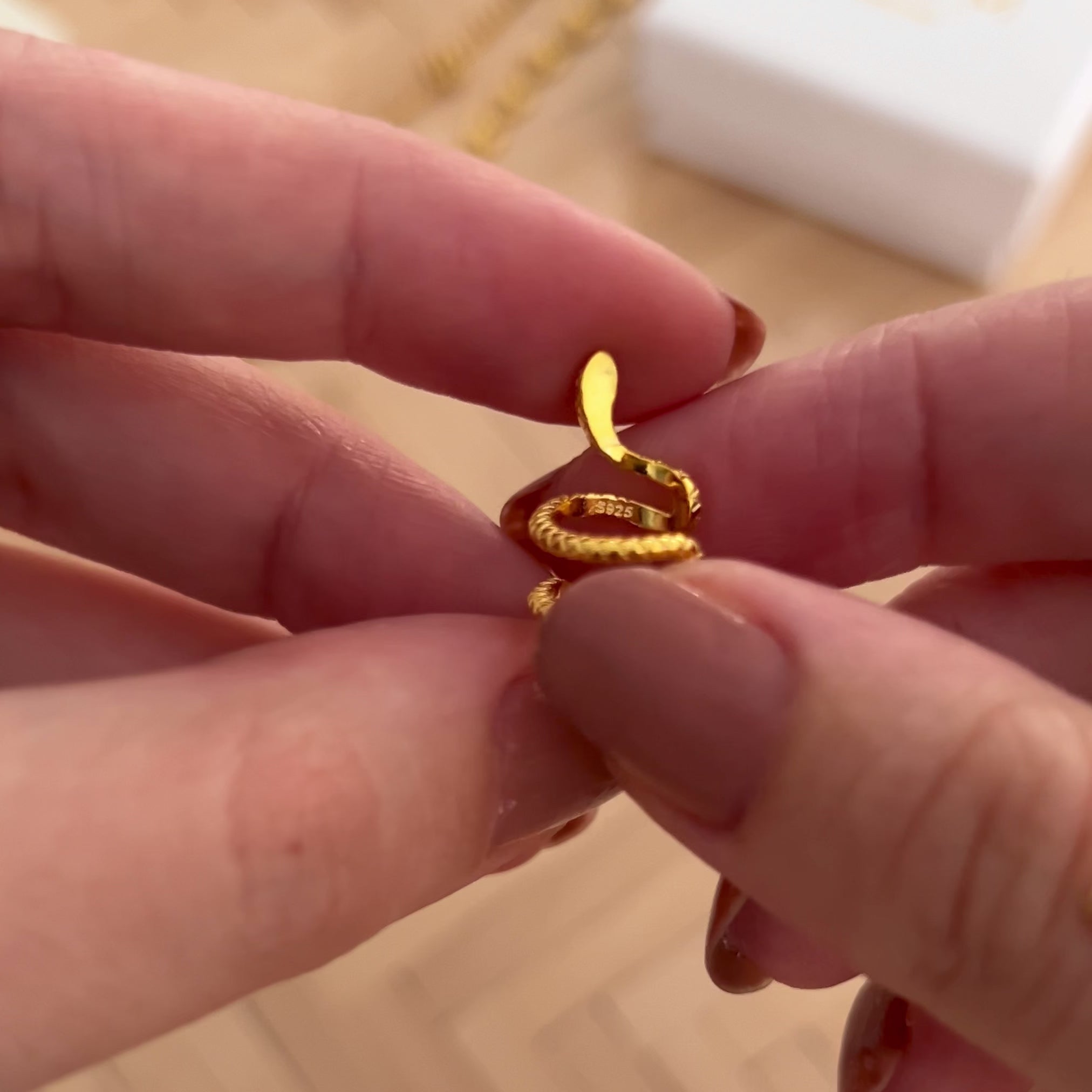 Ear Cuff Serpy Oro