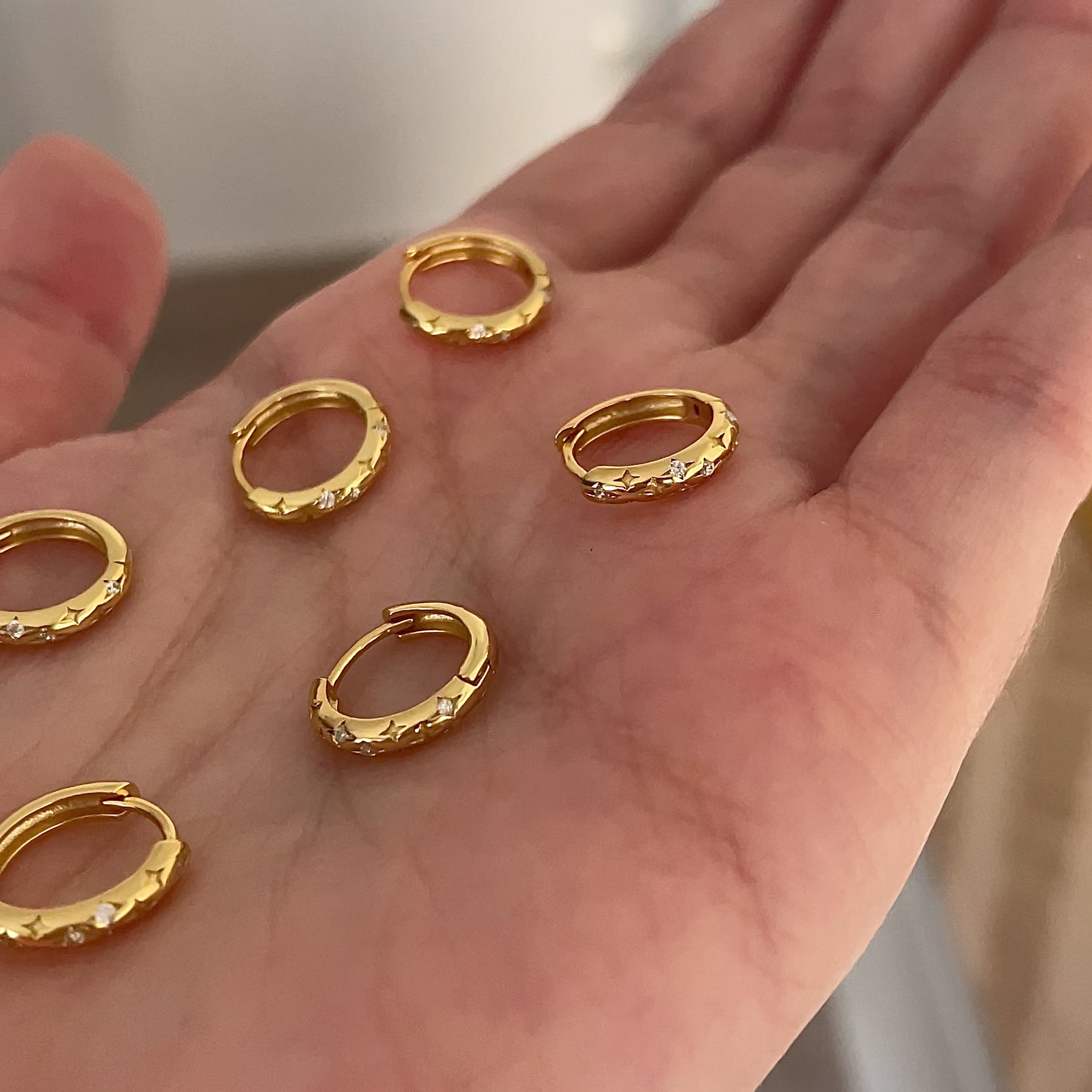Aros Galaxy Oro