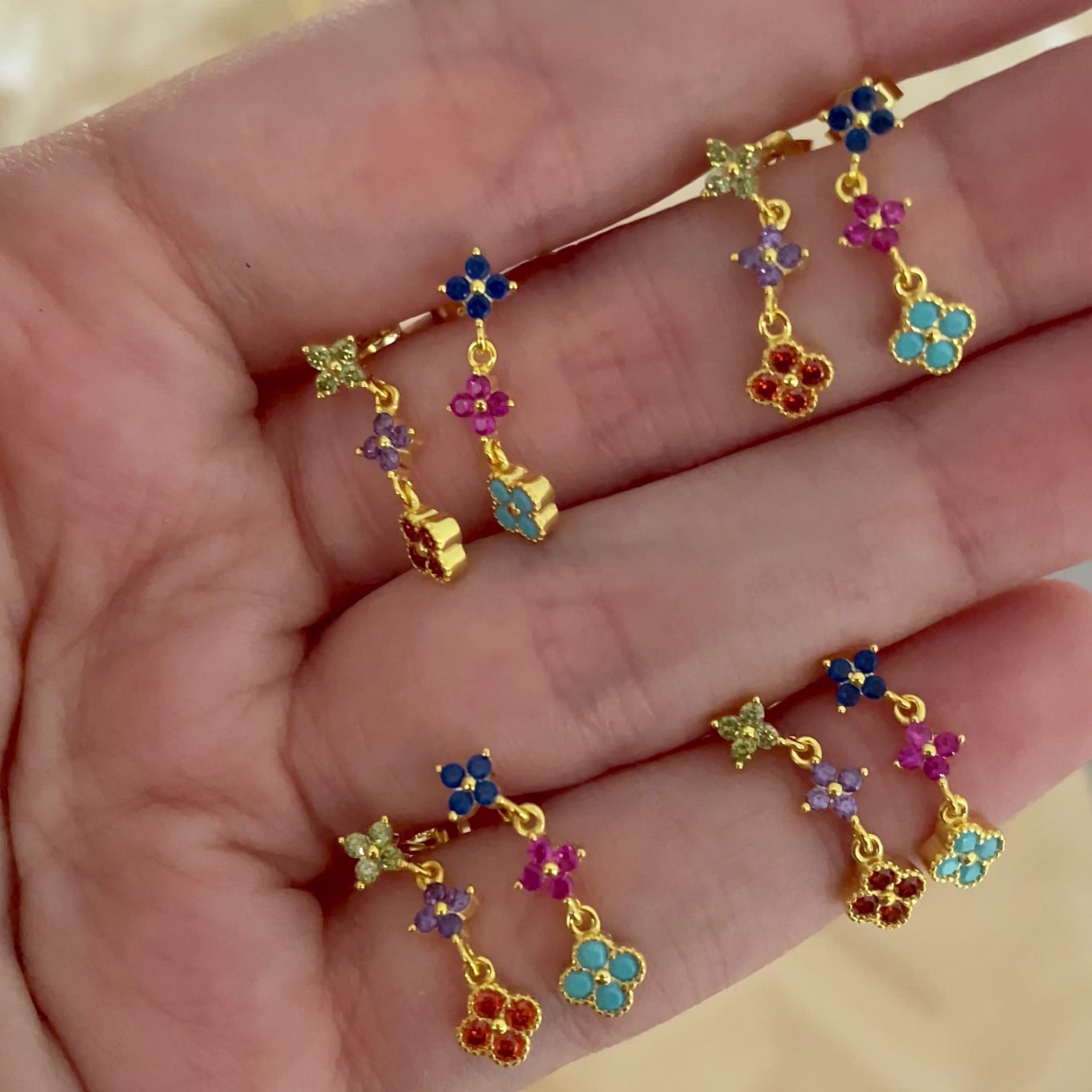 Pendientes Colorful Cloris