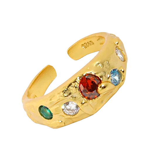 Anillo Veyra Red Oro