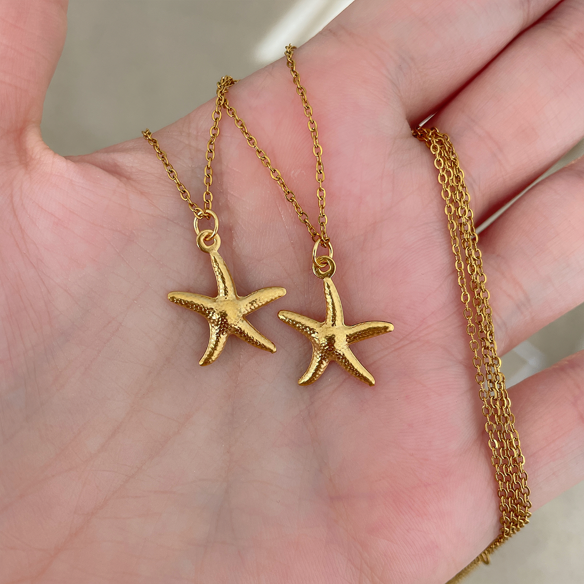 Collar Starfish Oro