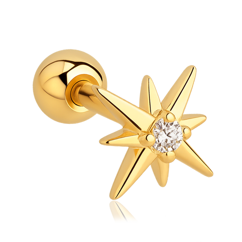 Pendiente Mini Stella Oro
