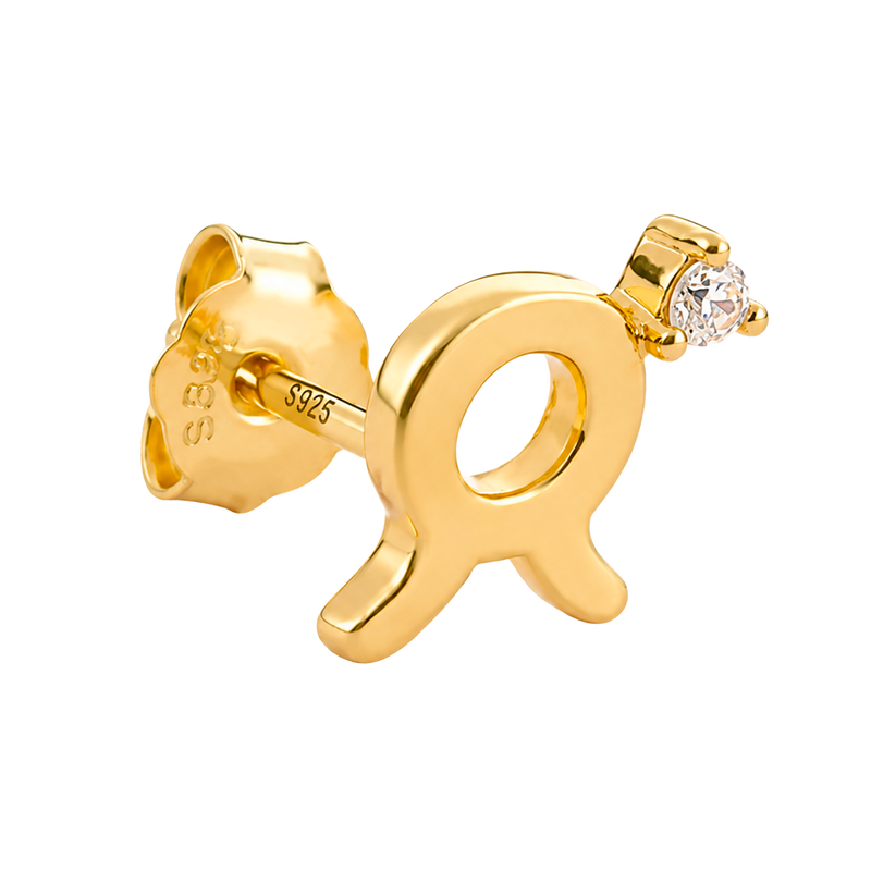 Pendiente Mini Zodiaco Oro