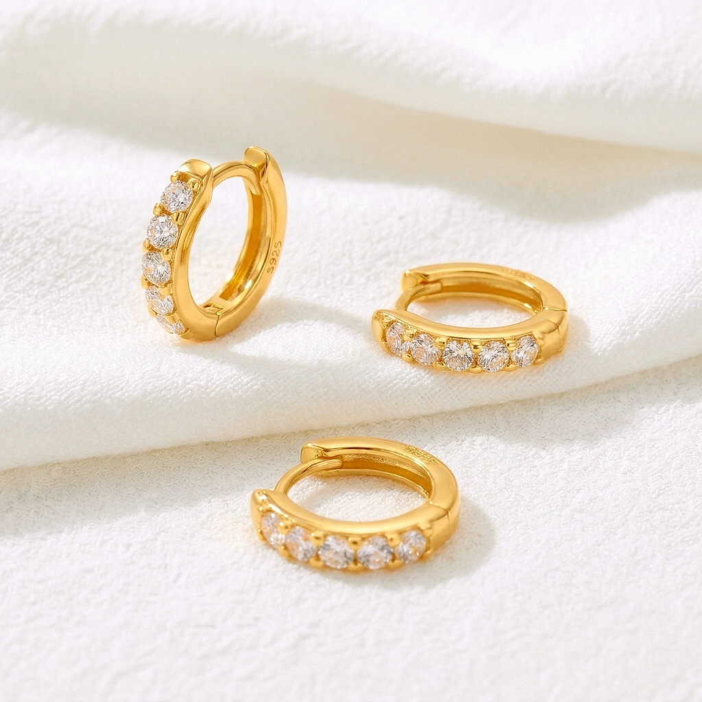 Aro Mini Blanco Oro - 6mm