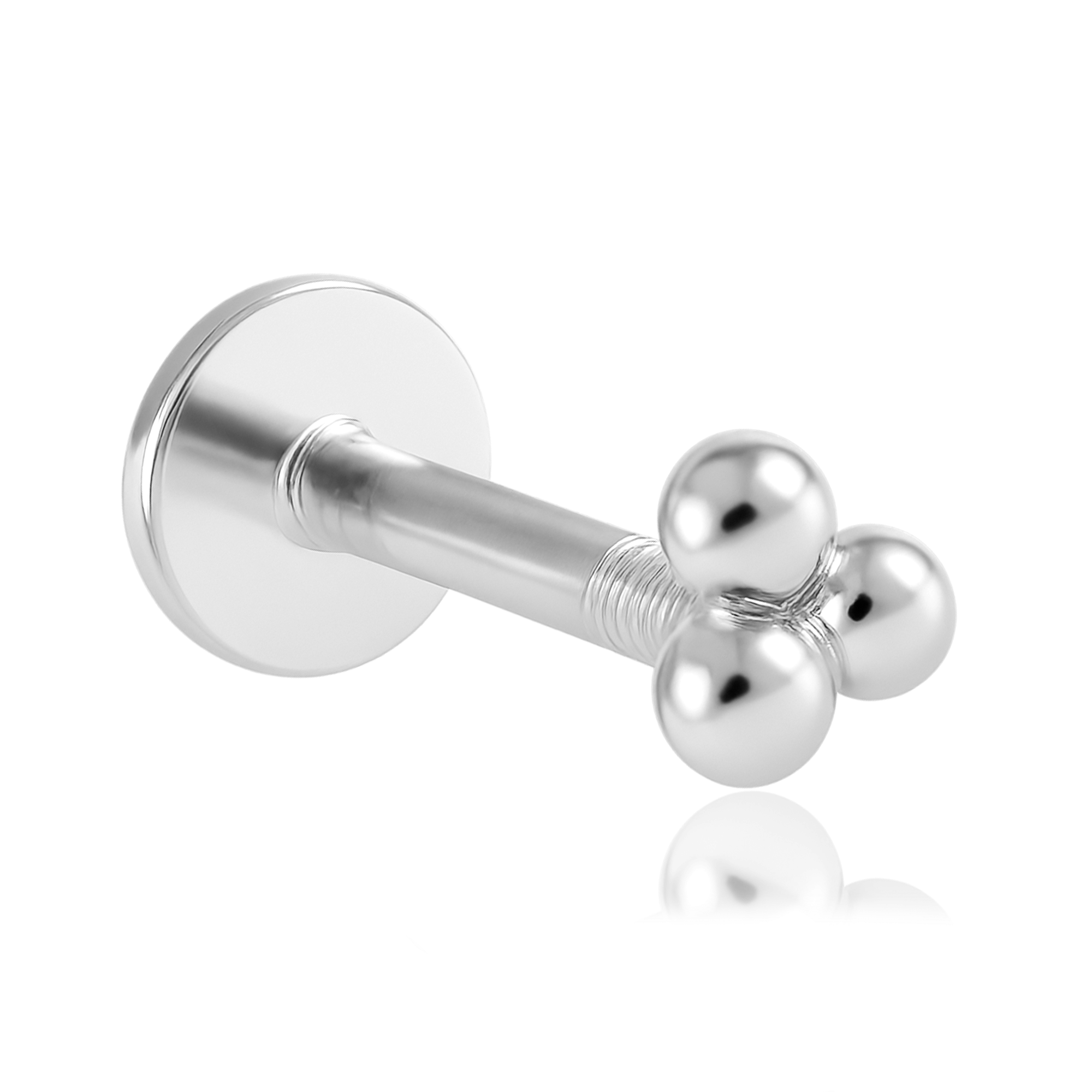 Pendiente Tres Bolitas Plata