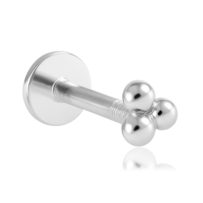 Pendiente Tres Bolitas Plata