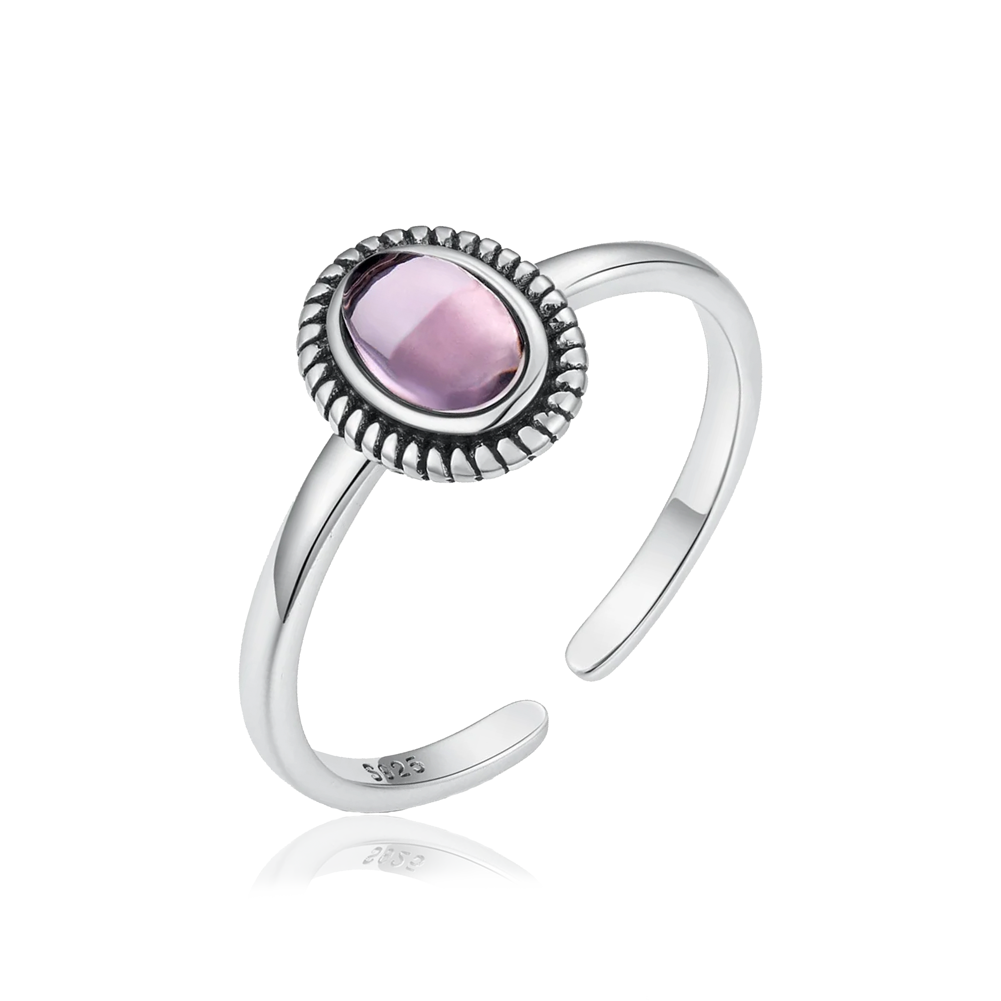 Anillo Trisha Plata