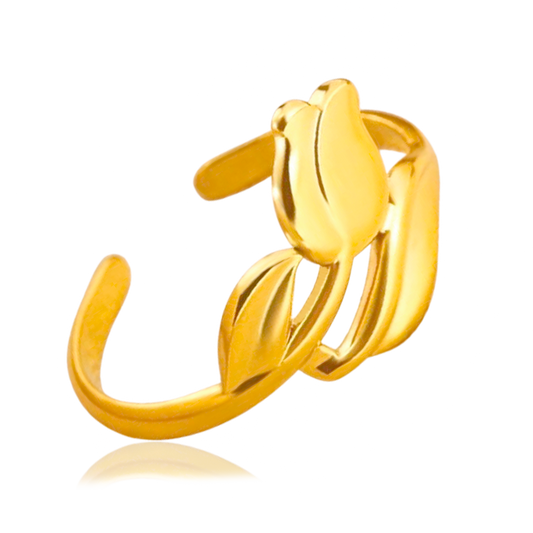 Anillo Tulipán Oro