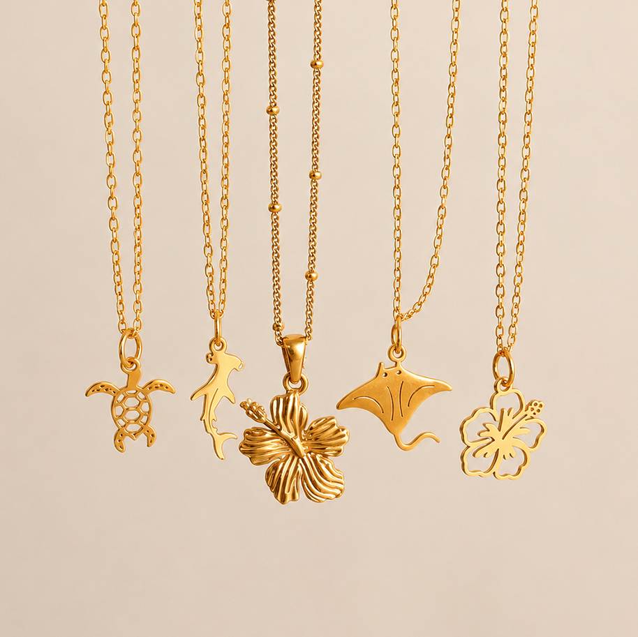 Gold Sun Necklace