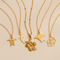 Gold Sun Necklace