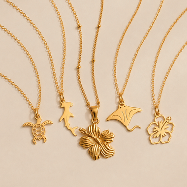 Gold Sun Necklace
