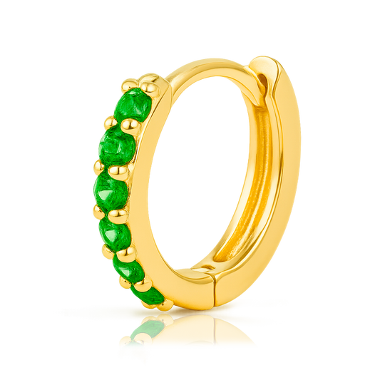 Aro Mini Verde Oro - 7mm