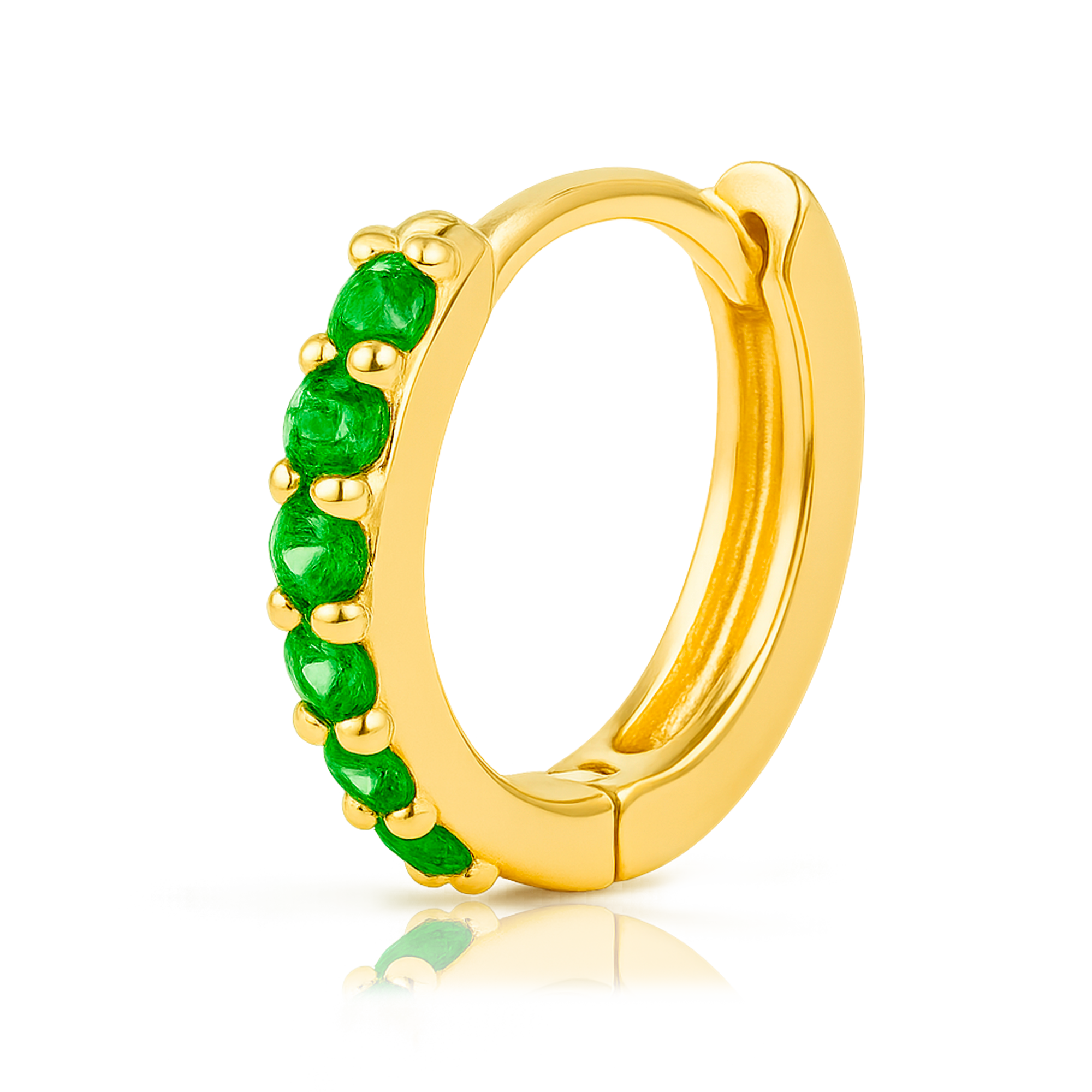 Aro Mini Verde Oro - 7mm