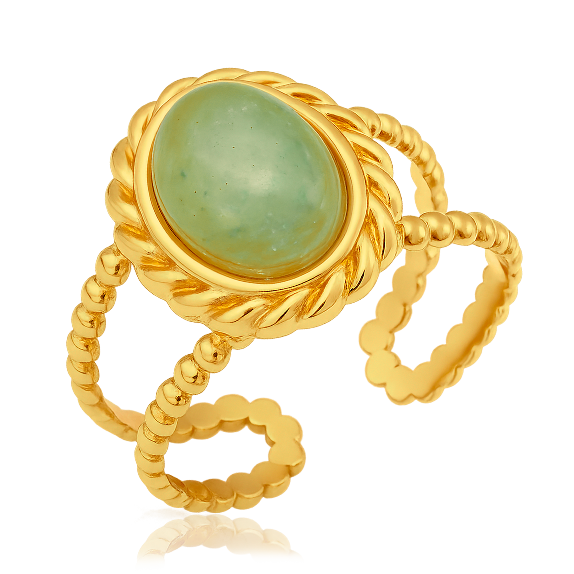 Anillo Peridoto Vintage Oro