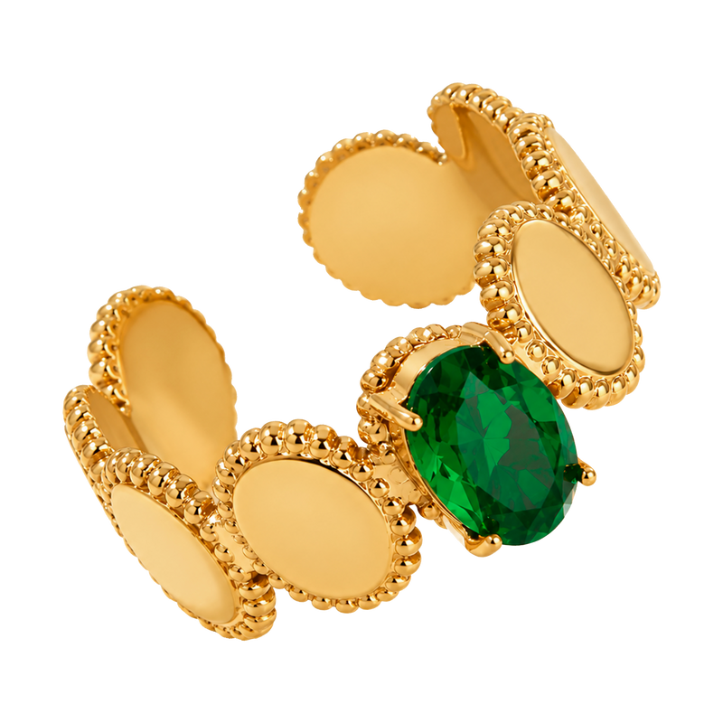 Anillo Viridia Green Oro