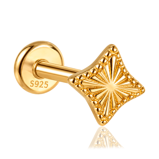Piercing Vintage Star Oro