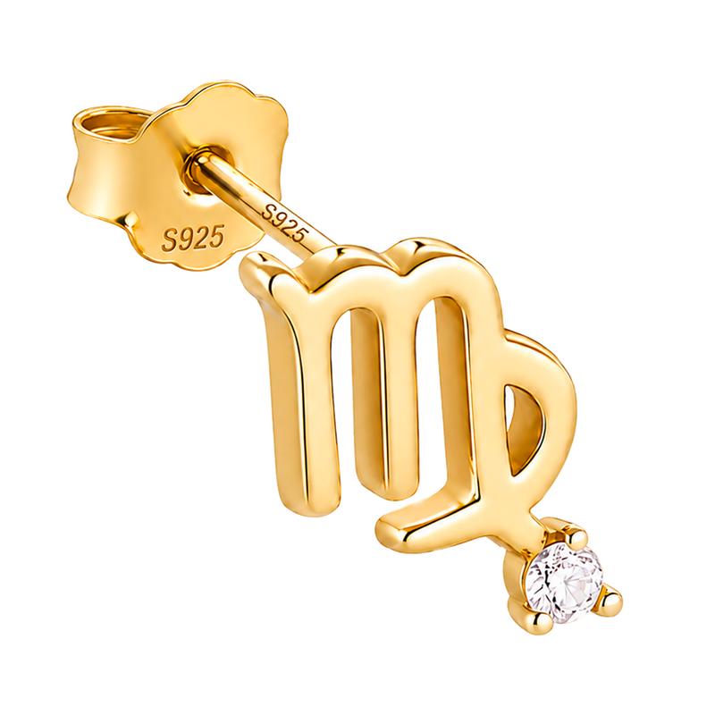 Pendiente Mini Zodiaco Oro