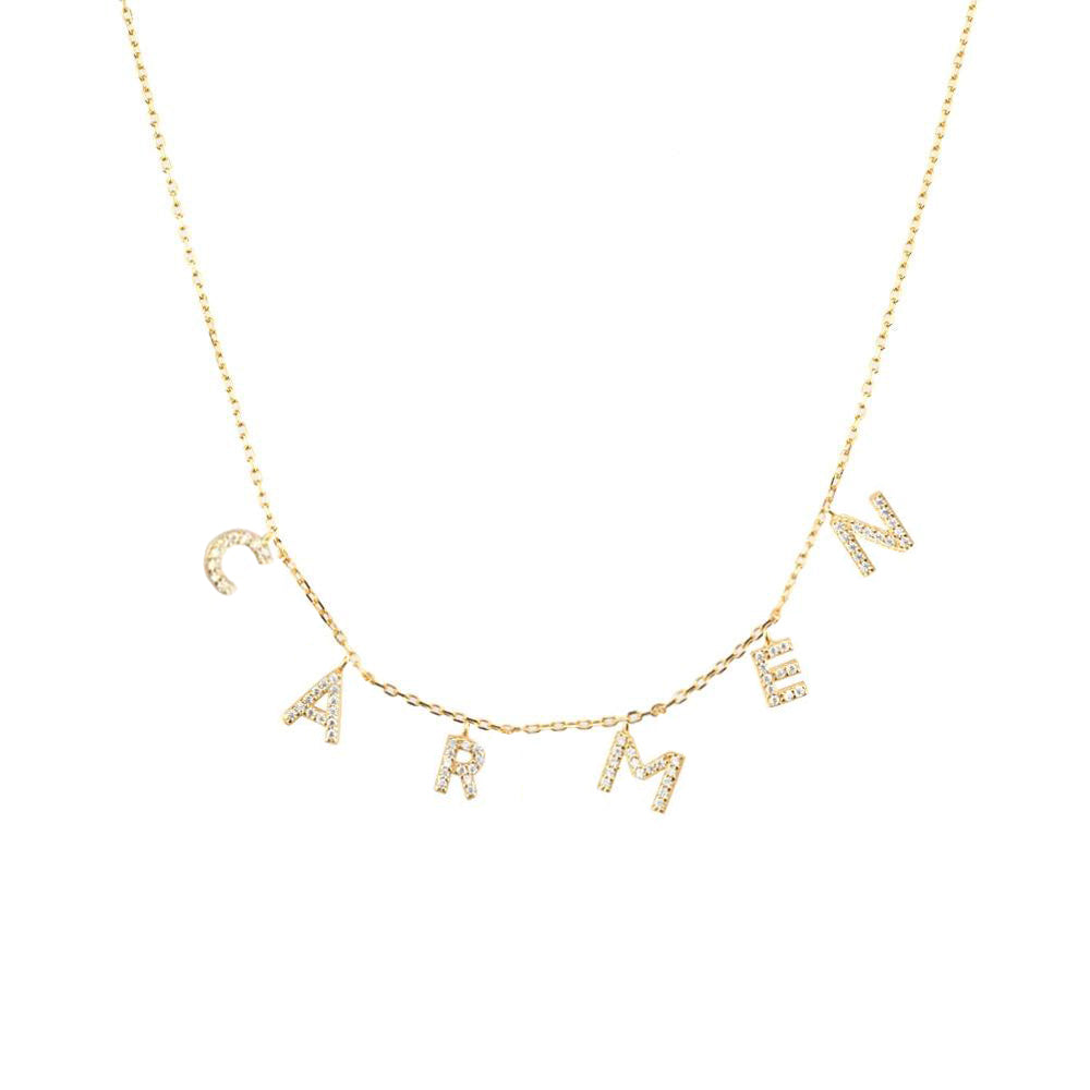 Collar Shiny Personalizado Oro
