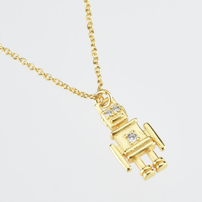 Collana Robot Oro